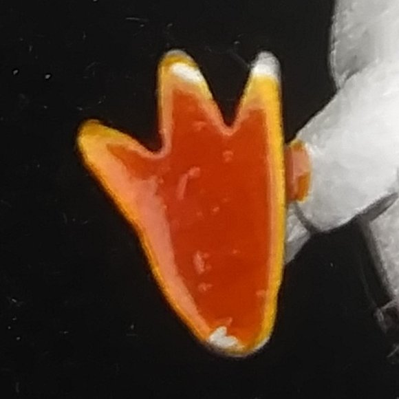 Vintage JJ Jonette duck with an umbrella dancing in the rain  brooch playful - Picture 12 of 12